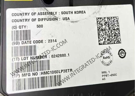 HMC1060LP3ETR Integrated Circuit Chip Quad Low Noise High PSRR Linear Voltage Regulator with 500 mA Output Current