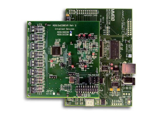ADS131E08EVM-PDK Embedded Solutions ADS131E08 24-Bit Analog Front End Demonstration Kit