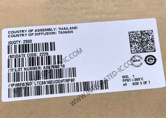 LTC3616EUDD Integrated Circuit Chip 6A 4MHz Monolithic Synchronous Step-Down DC/DC Converter with Low Quiescent Current
