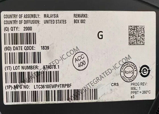 LTC3610EWP Integrated Circuit Chip 12A Output Current 4V to 24V Input Range Monolithic Synchronous Step-Down DC/DC Converter