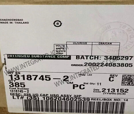 1318745-2 32 Position 2.2 mm Pitch Automotive Grade Signal Header Connector for PCB Applications