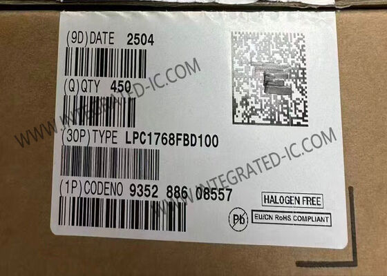 LPC1768FBD100 Microcontroller MCU 100MHz 32-Bit Microcontroller IC LQFP-100 ARM Cortex-M3 MCU