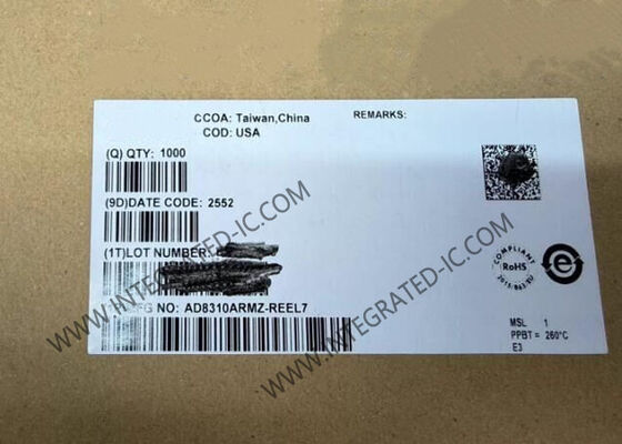 AD8310ARMZ Integrated Circuit Chip 95dB Logarithmic Amplifier MSOP8 RF Power Detectors