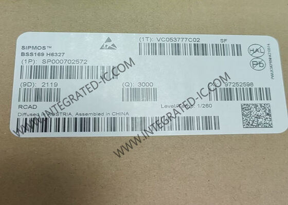 BSS169 Integrated Circuit Chip 100V 170mA N-Channel Depletion Mode MOSFET Transistors PG-SOT23-3