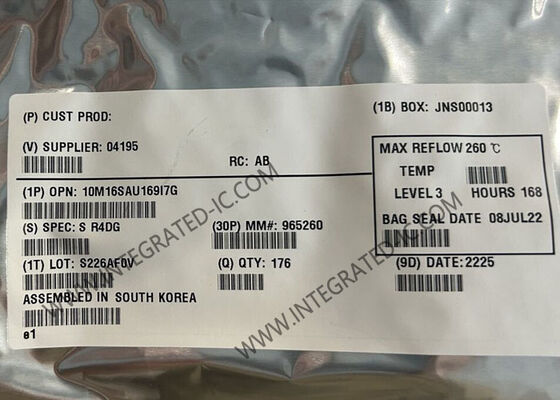 10M16SAU169I7G Field Programmable Gate Array MAX 10 FPGA Chips 169-LFBGA