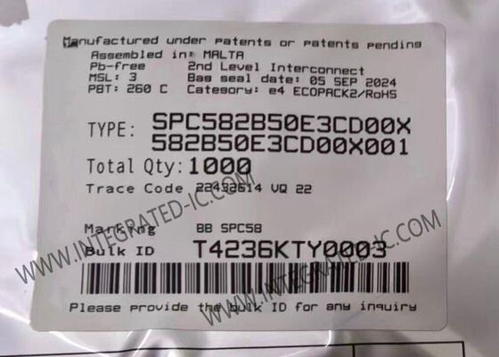 SPC582B50E3CD00X Microcontroller MCU 32-Bit Single-Core Microcontroller 512KB Flash MCU