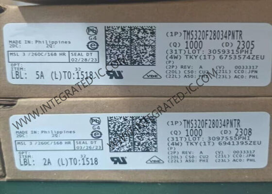TMS320F28034PNTR Microcontroller MCU C2000™ 32-Bit MCU with 60MHz Speed 128KB Flash and 45 I/O Pins