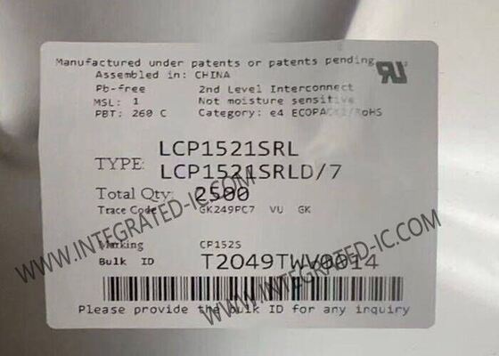 LCP1521SRL Programmable Transient Voltage Suppressor IC Chip with 150 mA Holding Current and 35pF Capacitance for SLIC Protection