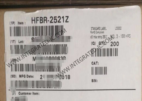 HFBR-2521Z 5MBd Data Rate 660nm Wavelength Fiber-Optic Receiver for Industrial Applications