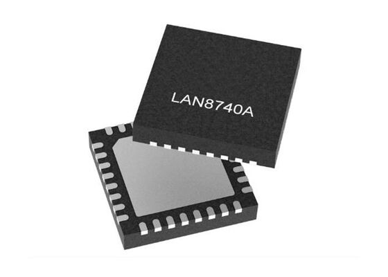 LAN8740AI-EN Ethernet IC Ethernet PHYs 10/100 Base-T/TX Ethernet Transceiver QFN-32