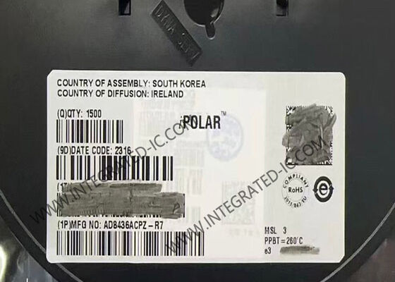 AD8436ACPZ Low Power True RMS To DC Converter IC Chip LFCSP20