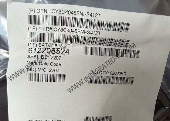CY8C4045FNI-S412T 48MHz ARM Cortex-M0+ Microcontroller MCU PSoC 4000S MCU WLCSP-25