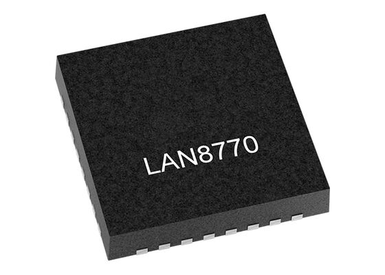 LAN8770MT-V/PRA Ethernet IC Single-Port VelocityDRIVE™ 100BASE-T1 Ethernet Transceiver