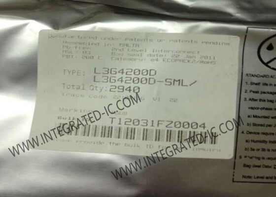 L3G4200D Low Power 3-Axis Angular Rate Sensor with Digital Interface and Ultra-stable Performance