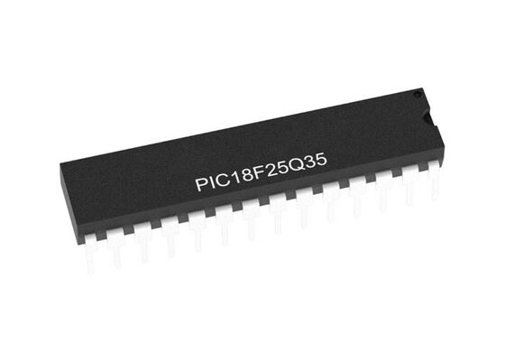 PIC18F25Q35-E/SP Microcontroller MCU High-Speed 8-Bit 64MHz 1.8V To 5.5V MCU For Monitoring Equipment