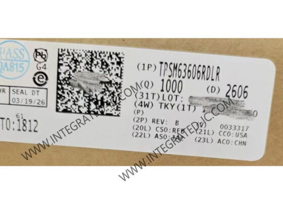 TPSM63606RDLR Integrated Circuit Chip High-Density 6A Synchronous Buck DC/DC Power Module