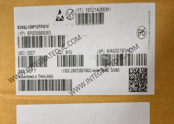 S29GL128P10TFI010 128Mbit Non-Volatile NOR Flash Memory IC with 90 nm MirrorBit Technology