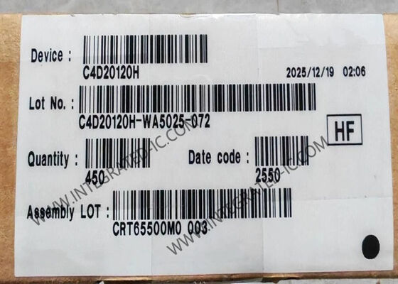 C4D20120H 1200V 20A SiC Schottky Diode with Zero Reverse Recovery in TO-247-2 Package
