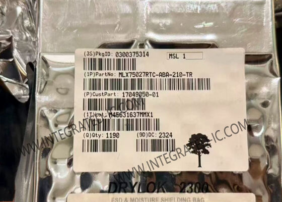 MLX75027RTC-ABA-210-TR Automotive Grade VGA TOF Sensor IC with 640x480 Resolution and 120 FPS