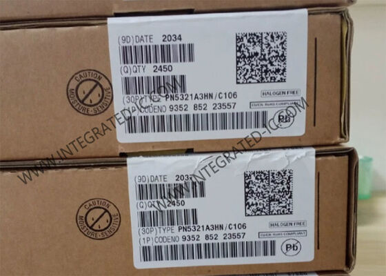 PN5321A3HN Integrated Circuit Chip NFC Controller with 13.56MHz Frequency HVQFN-40 Package and 80C51 Microcontroller Core