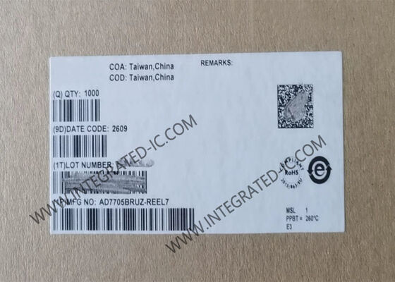 AD7705BRUZ 16-Bit Sigma-Delta Analog to Digital Converter 1mW ADC Integrated Circuit Chip