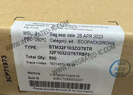 STM32F103ZGT6TR 32-Bit Microcontroller 72MHz Single-Core LQFP-144 MCU