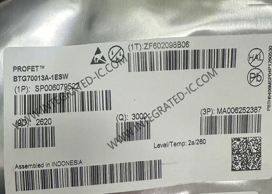 BTG70013A-1ESW Integrated Circuit Chip PROFET™ Wire Guard 26.6A 1-Channel Smart High-Side Power Switch with 2.75V ~ 28V Supply Voltage