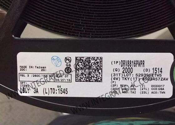 DRV8816PWPR Integrated Circuit Chip Low-Power 40V Dual Half H-Bridge Motor Driver In HTSSOP-16 Package