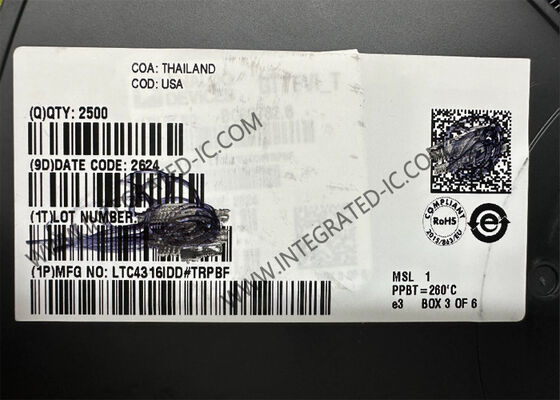 LTC4316IDD Integrated Circuit Chip with I2C/SMBus Address Translator 2.25V ~ 5.5V Voltage Supply in 10-DFN Package