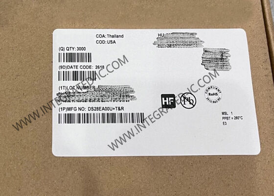 DS28EA00U Sensor IC 1-Wire® Digital Thermometer with ±0.5°C Accuracy and 11-bit Resolution