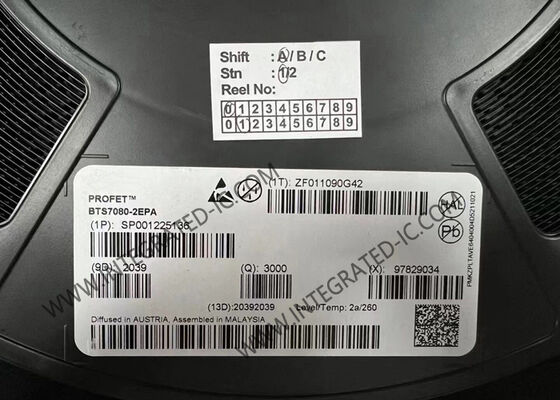 BTS7080-2EPA Integrated Circuit Chip 80mΩ Dual Channel Smart High-Side Power Switch PG-TSDSO-14