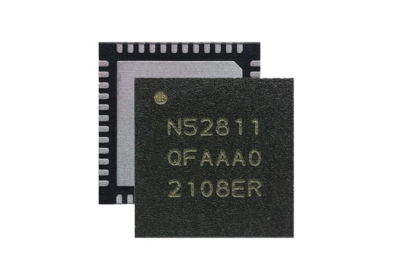 NRF52811-QFAA-R BT IC 2.4GHz Low Energy BT 5.4 SoC QFN48 BT 5.4 System On Chip