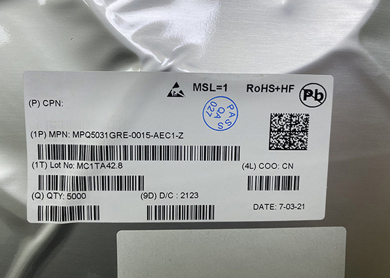 Single Port USB PD Controller MPQ5031GRE-0015-AEC1-Z USB PD 3.0 MPQ5031 QFN20