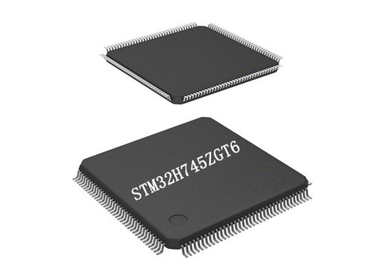 Integrated Circuit Chip STM32H745ZGT6 ARM Microcontroller IC 32Bit DualCore 1MB FLASH 144-LQFP