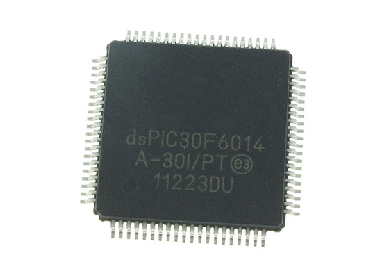 Integrated Circuit Chip DSPIC30F6014A-30I/PT High-Performance 16-bit Digital Signal Controllers