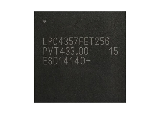 204MHz LPC4357FET256 Dual Core 32Bit Microcontroller IC LBGA256 Up To 1 MB Flash