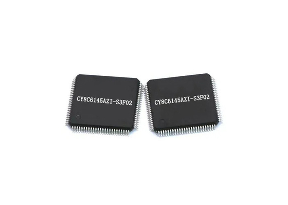 CY8C6145AZI-S3F02 Microcontroller IC 32-Bit 150MHz 512KB Flash 100-LQFP Package