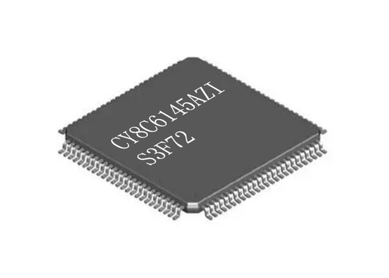 Dual CPU Microcontroller IC CY8C6145AZI-S3F72 Surface Mount LQFP100 Low Power