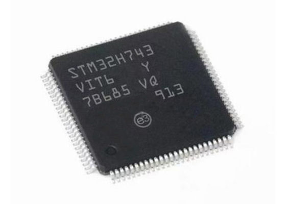 STM32H743VIT6 Microcontroller MCU with 480MHz ARM Cortex M7, 1M x 8 RAM, and 168 I/O Ports