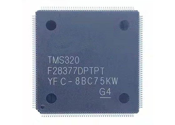 TMS320F28377DPTPT Dual-Core 200MHz Microcontroller MCU with 24 ADC Channels in 176-LQFP Package