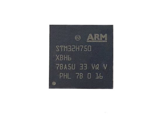 265-TFBGA STM32H750XBH6 Single-Core 32-Bit ARM Cortex-M7 Microcontroller IC
