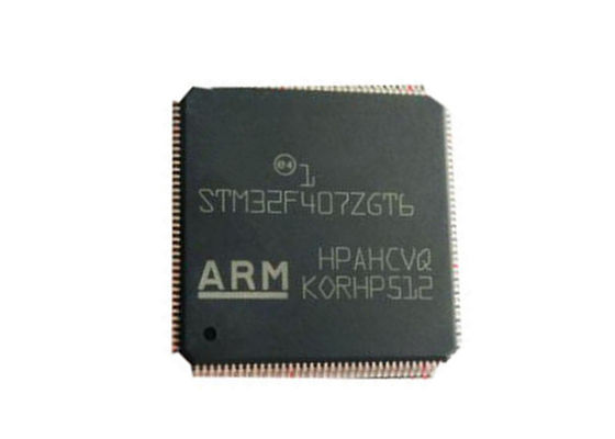 STM32F407ZGT6 32-Bit Microcontroller MCU with 168MHz ARM Cortex-M4 and 1MB Flash Memory in LQFP144 Package