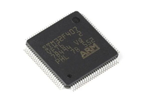 512Kbytes Integrated Circuit Chip STM32F407VET6 168MHz Arm Cortex M4 Core 100LQFP