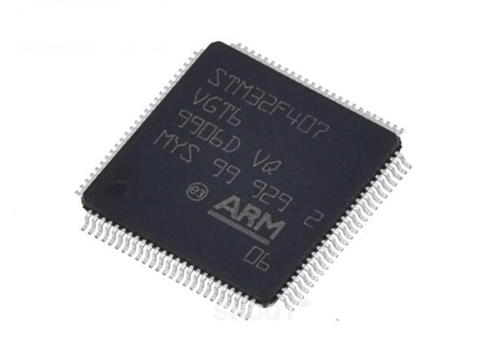 Microcontroller IC STM32F407VGT6 1 Mbyte Of Flash Memory LQFP100 Single Core