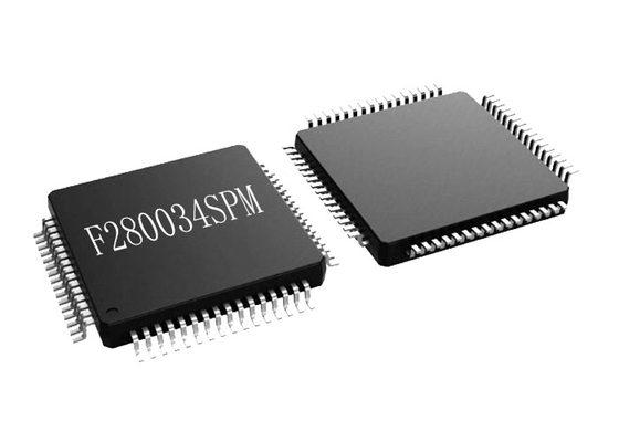 128KB F280034SPM Real Time Microcontrollers Chip LQFP64 Integrated Circuits