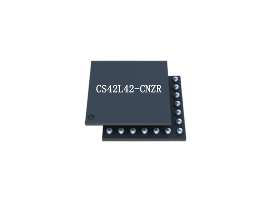 Integrated Circuit Chip CS42L42-CNZR Low-Power Audio Codec With Audio Processing