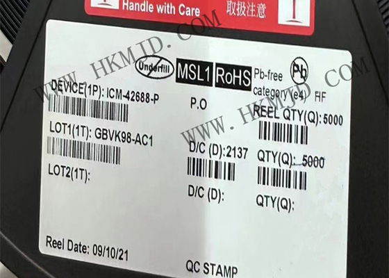 Integrated Circuit Chip ICM-42688-P High Precision 6 Axis Sensor Output LGA14