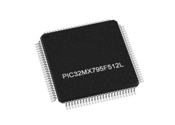 512KB Flash PIC32MX795F512L-80I/PT 32-Bit Single-Core Microcontrollers - MCU 100-TQFP