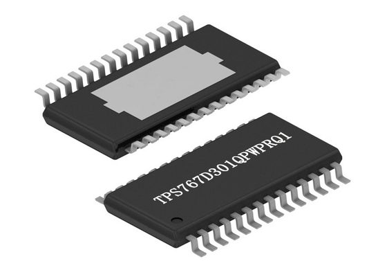 28-HTSSOP TPS767D301QPWPRQ1 Dual-Output Low-Dropout Voltage Regulators