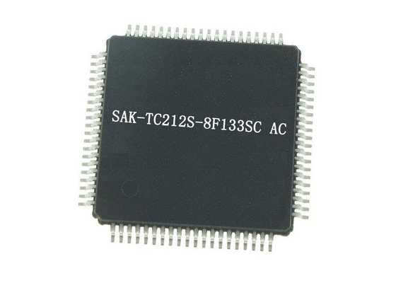 Integrated Circuit Chip SAK-TC212S-8F133SC AC 133MHz 3.3V Microcontrollers IC TQFP-80